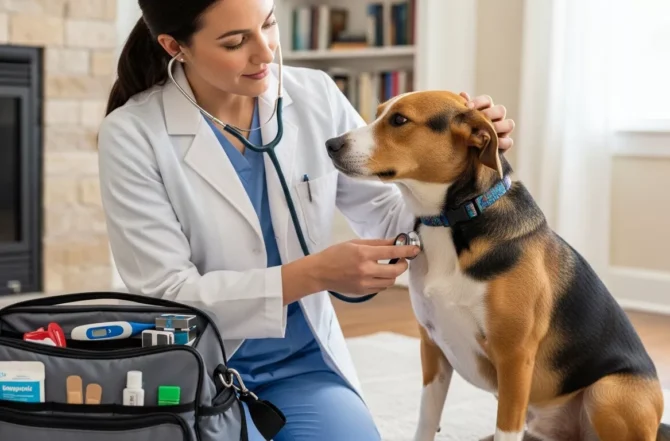 Consultas e Cuidados Veterinários Domiciliares